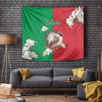 Italy Tapestry Sparrow With Symbol Italiana - Wonder Print Shop