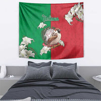 Italy Tapestry Sparrow With Symbol Italiana - Wonder Print Shop