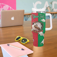 Personalized Italy Tumbler With Handle Sparrow With Symbol Italiana - Wonder Print Shop