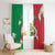 Italy Window Curtain Sparrow With Symbol Italiana - Wonder Print Shop