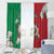 Italy Window Curtain Sparrow With Symbol Italiana - Wonder Print Shop