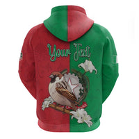 Personalized Italy Zip Hoodie Sparrow With Symbol Italiana - Wonder Print Shop