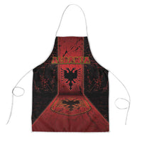Albania Apron Black Double Headed Eagle - Wonder Print Shop