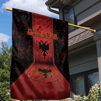 Albania Garden Flag Black Double Headed Eagle - Wonder Print Shop