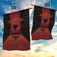 Albania Garden Flag Black Double Headed Eagle - Wonder Print Shop