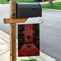 Albania Garden Flag Black Double Headed Eagle - Wonder Print Shop