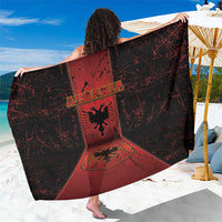 Albania Sarong Black Double Headed Eagle - Wonder Print Shop