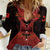 Personalized Albania Women Casual Shirt Black Double Headed Eagle - Wonder Print Shop