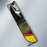 Andorra Auto Sun Shade The Grandalla Flowers With Symbol - Wonder Print Shop