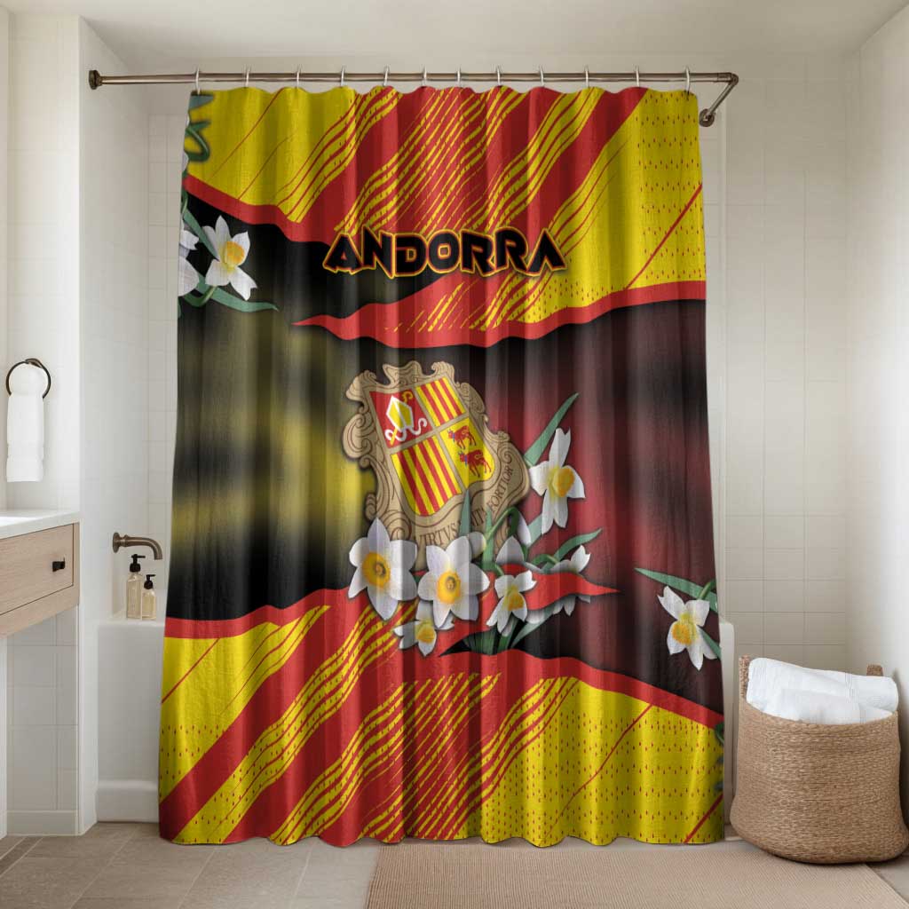 Andorra Bathroom Set The Grandalla Flowers With Symbol - Wonder Print Shop