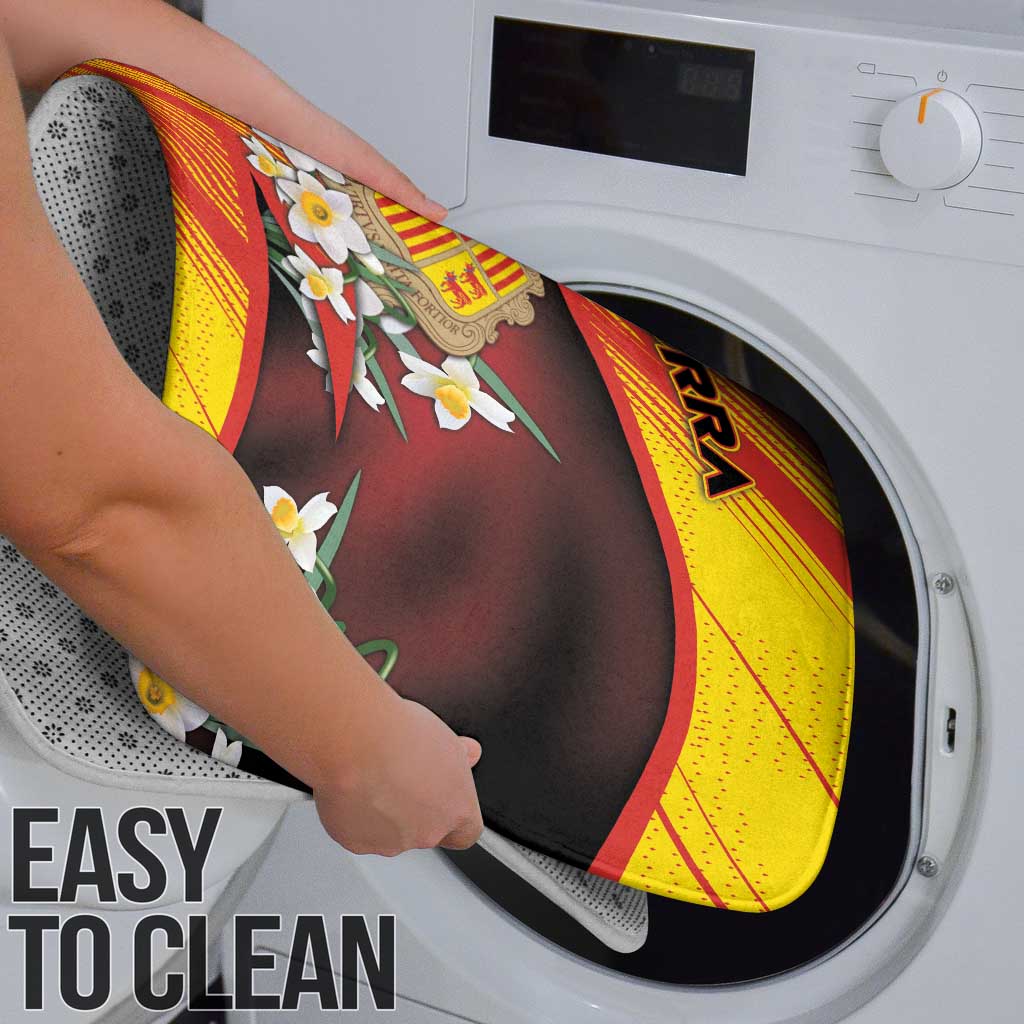 Andorra Bathroom Set The Grandalla Flowers With Symbol - Wonder Print Shop