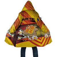 Personalized Andorra Cloak The Grandalla Flowers With Symbol - Wonder Print Shop