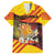 Personalized Andorra Hawaiian Shirt The Grandalla Flowers With Symbol - Wonder Print Shop