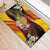 Andorra Rubber Doormat The Grandalla Flowers With Symbol - Wonder Print Shop