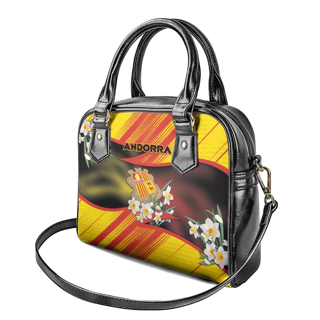 Andorra Shoulder Handbag The Grandalla Flowers With Symbol - Wonder Print Shop