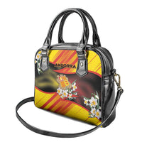 Andorra Shoulder Handbag The Grandalla Flowers With Symbol - Wonder Print Shop
