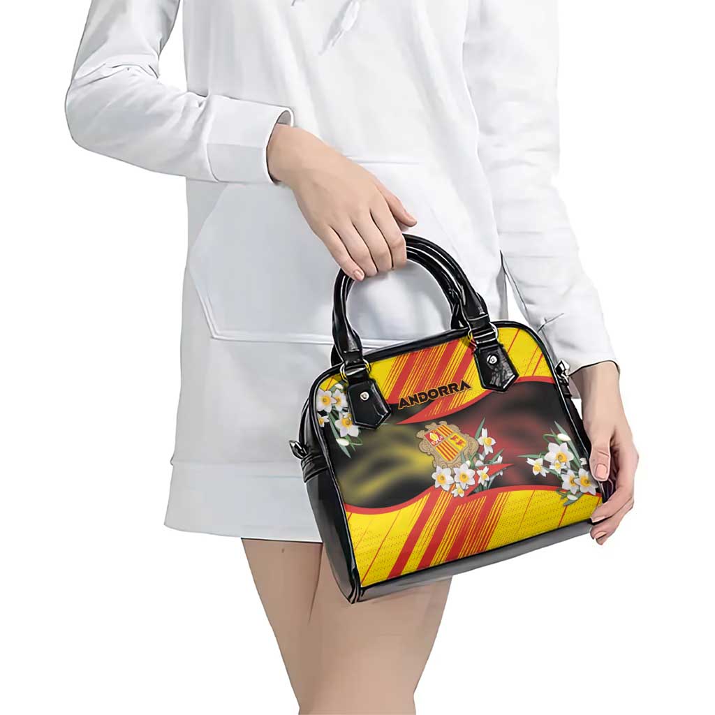 Andorra Shoulder Handbag The Grandalla Flowers With Symbol - Wonder Print Shop