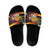 Andorra Slide Sandals The Grandalla Flowers With Symbol - Wonder Print Shop