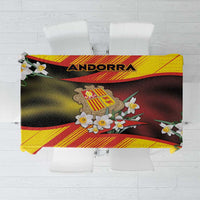 Andorra Tablecloth The Grandalla Flowers With Symbol - Wonder Print Shop