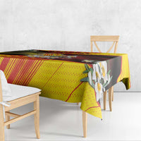 Andorra Tablecloth The Grandalla Flowers With Symbol - Wonder Print Shop