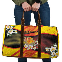 Andorra Travel Bag The Grandalla Flowers With Symbol - Wonder Print Shop