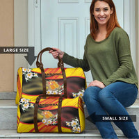 Andorra Travel Bag The Grandalla Flowers With Symbol - Wonder Print Shop