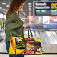 Andorra Travel Bag The Grandalla Flowers With Symbol - Wonder Print Shop