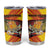 Personalized Andorra Tumbler Cup The Grandalla Flowers With Symbol - Wonder Print Shop