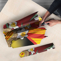 Andorra Umbrella The Grandalla Flowers With Symbol - Wonder Print Shop