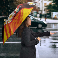 Andorra Umbrella The Grandalla Flowers With Symbol - Wonder Print Shop