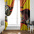 Andorra Window Curtain The Grandalla Flowers With Symbol - Wonder Print Shop
