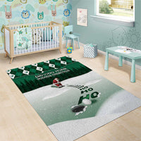 Golf Christmas Area Rug Driving Home Fooore Xmas - Wonder Print Shop