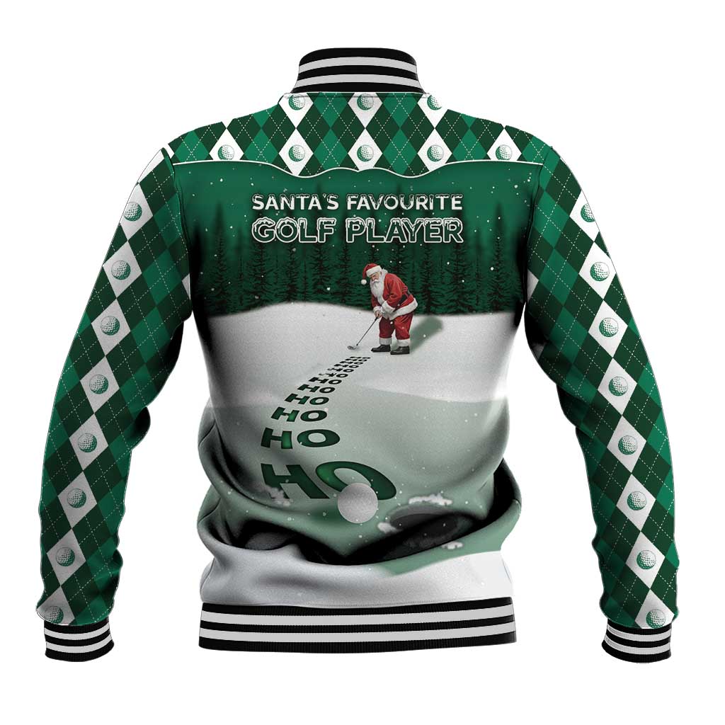 Golf Christmas Baseball Jacket Driving Home Fooore Xmas - Wonder Print Shop