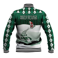 Golf Christmas Baseball Jacket Driving Home Fooore Xmas - Wonder Print Shop