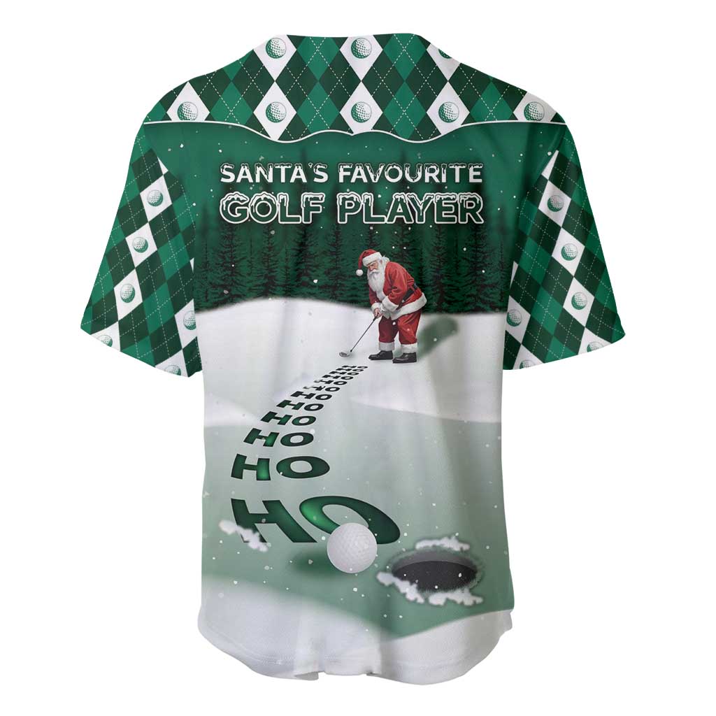 Golf Christmas Baseball Jersey Driving Home Fooore Xmas - Wonder Print Shop