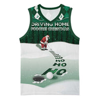 Golf Christmas Basketball Jersey Driving Home Fooore Xmas - Wonder Print Shop