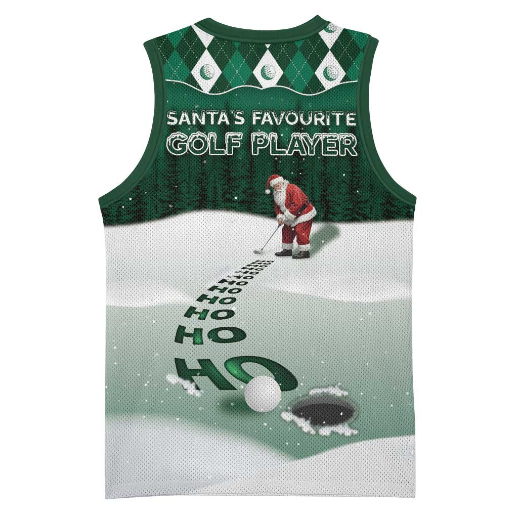 Golf Christmas Basketball Jersey Driving Home Fooore Xmas - Wonder Print Shop
