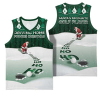 Golf Christmas Basketball Jersey Driving Home Fooore Xmas - Wonder Print Shop