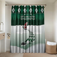 Golf Christmas Bathroom Set Driving Home Fooore Xmas - Wonder Print Shop