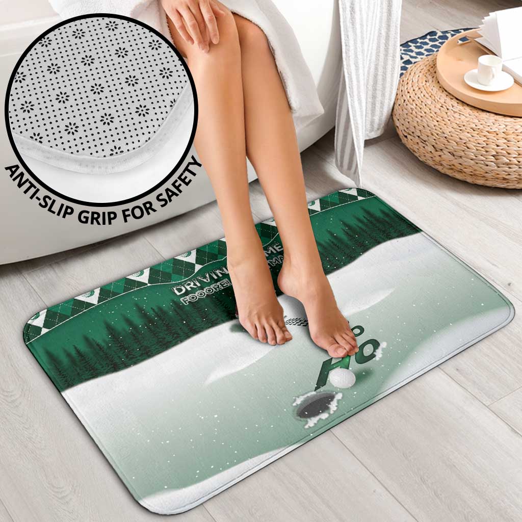 Golf Christmas Bathroom Set Driving Home Fooore Xmas - Wonder Print Shop