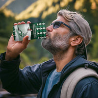 Golf Christmas 4 in 1 Can Cooler Tumbler Driving Home Fooore Xmas - Wonder Print Shop