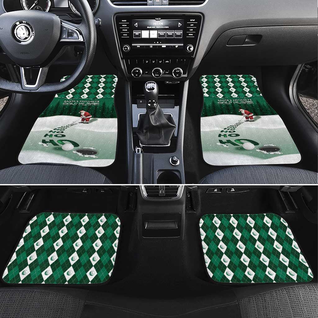 Golf Christmas Car Mats Driving Home Fooore Xmas - Wonder Print Shop