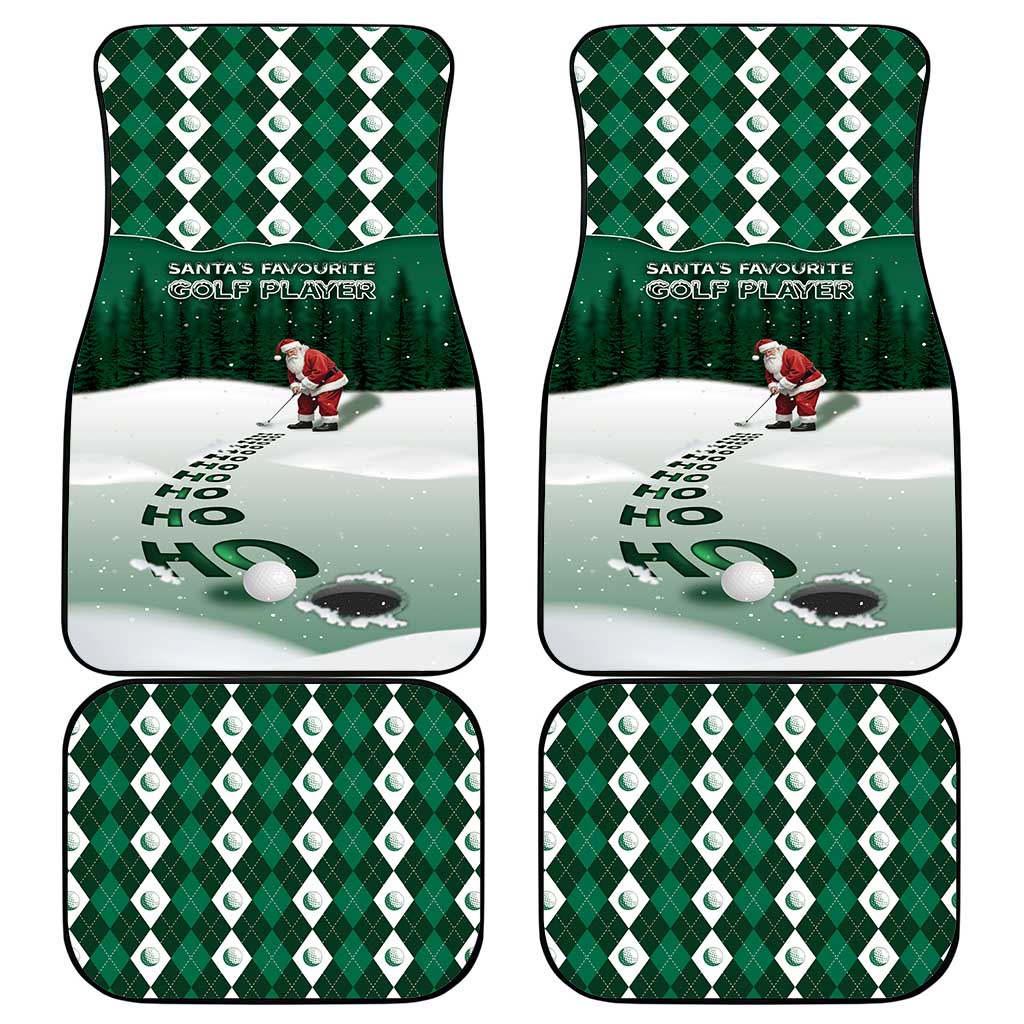 Golf Christmas Car Mats Driving Home Fooore Xmas - Wonder Print Shop