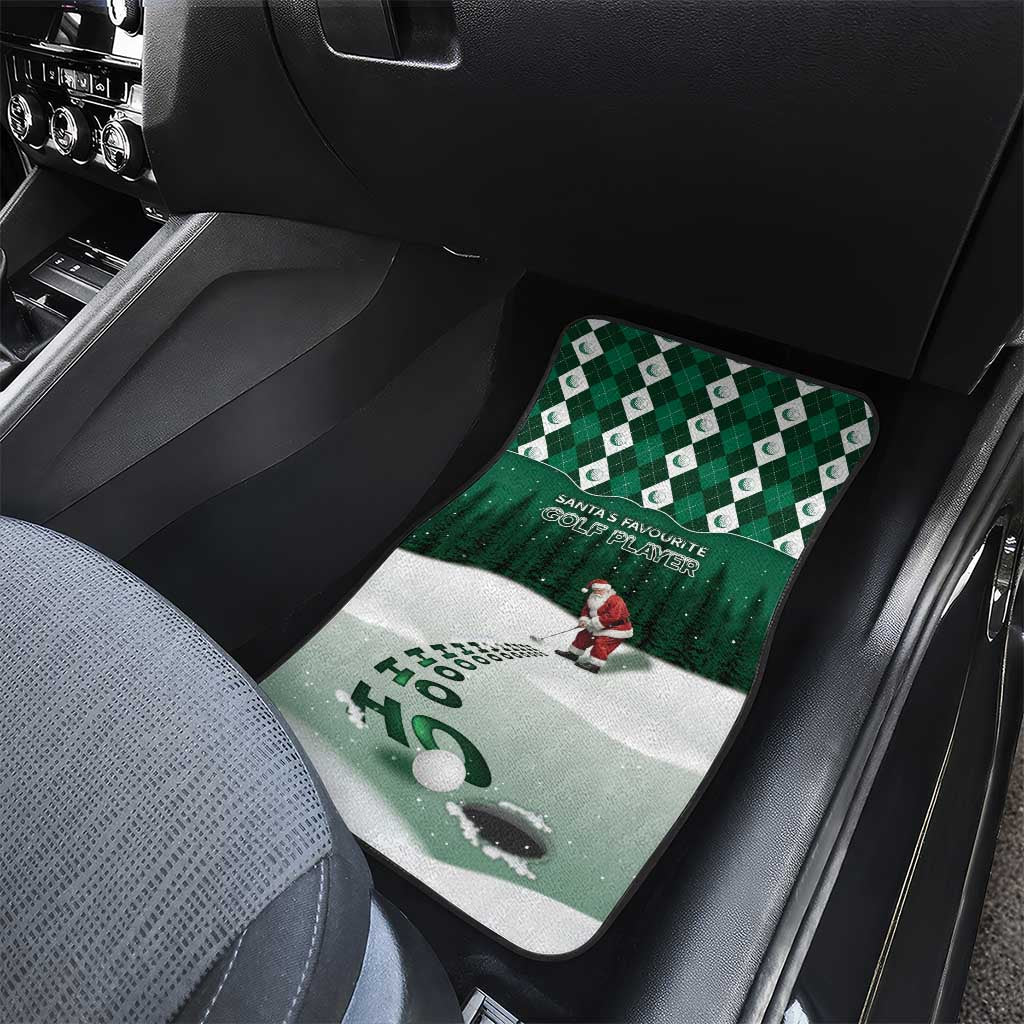 Golf Christmas Car Mats Driving Home Fooore Xmas - Wonder Print Shop