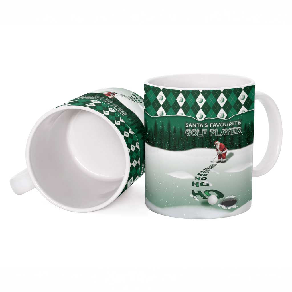 Golf Christmas Ceramic Mug Driving Home Fooore Xmas - Wonder Print Shop