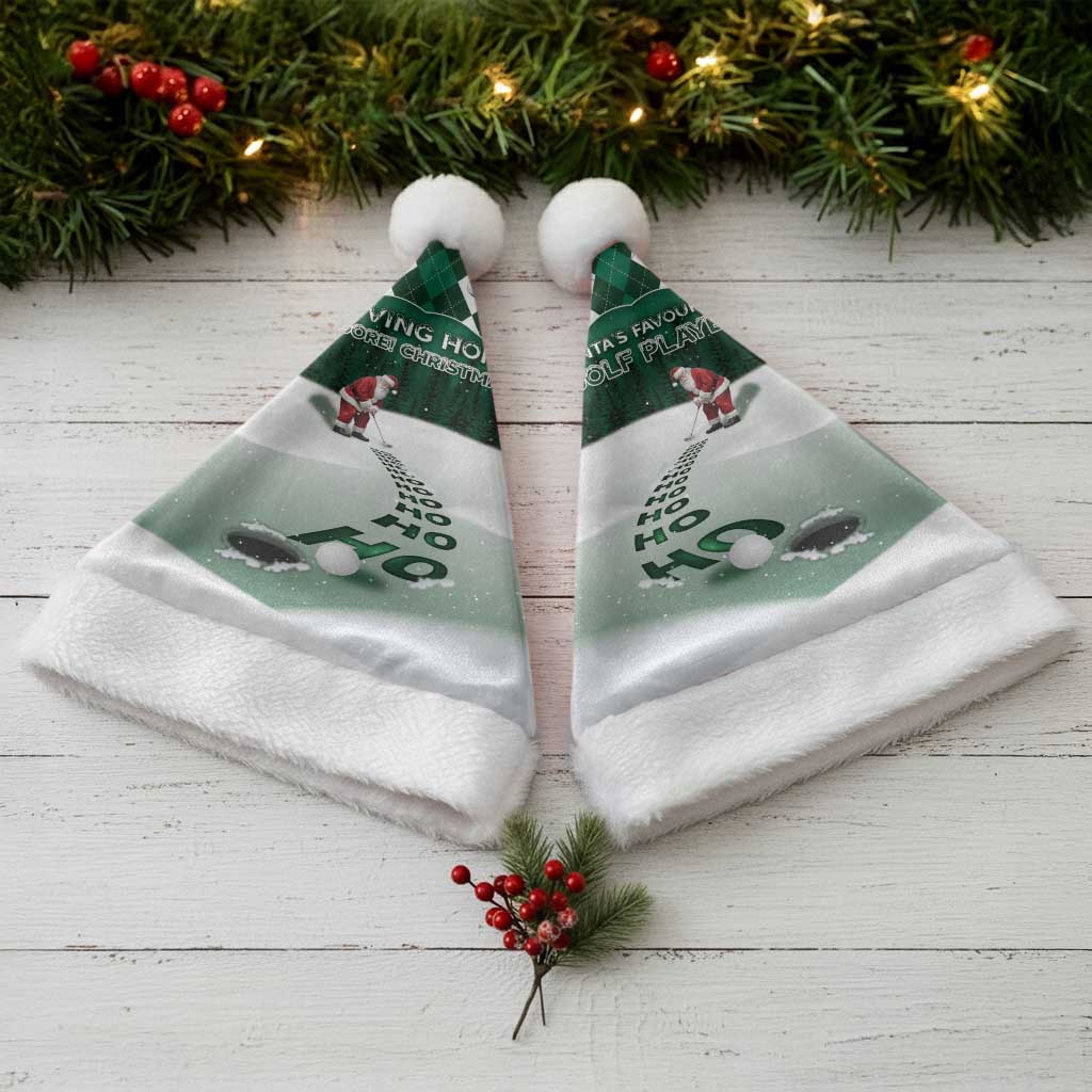Golf Christmas Santa Hat Driving Home Fooore Xmas - Wonder Print Shop