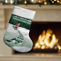 Golf Christmas Stocking Driving Home Fooore Xmas - Wonder Print Shop