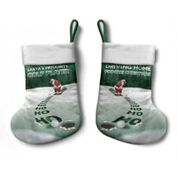 Golf Christmas Stocking Driving Home Fooore Xmas - Wonder Print Shop