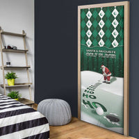 Golf Christmas Door Cover Driving Home Fooore Xmas - Wonder Print Shop
