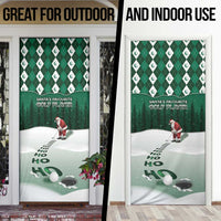 Golf Christmas Door Cover Driving Home Fooore Xmas - Wonder Print Shop